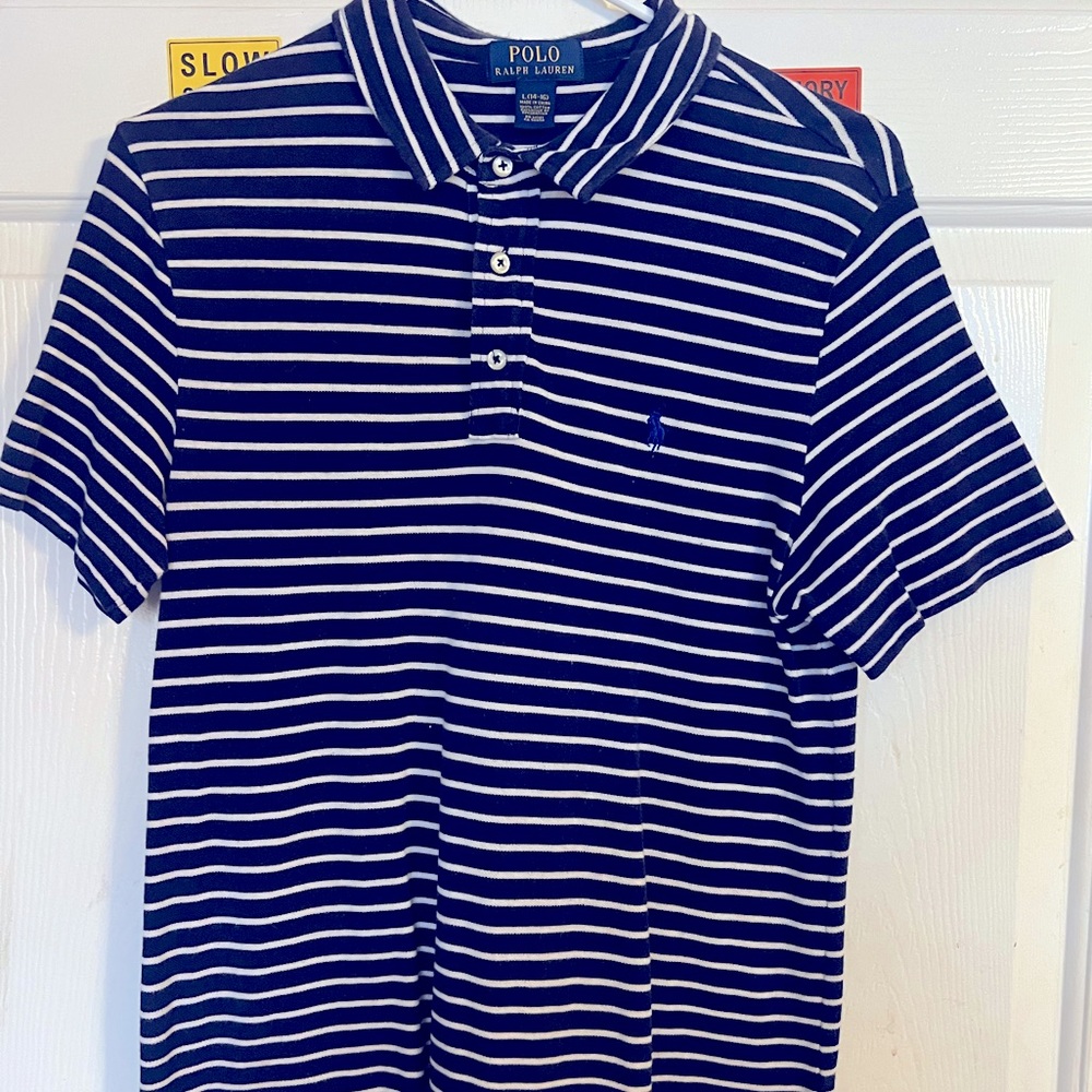 Polo by Ralph Lauren stripes blue/white